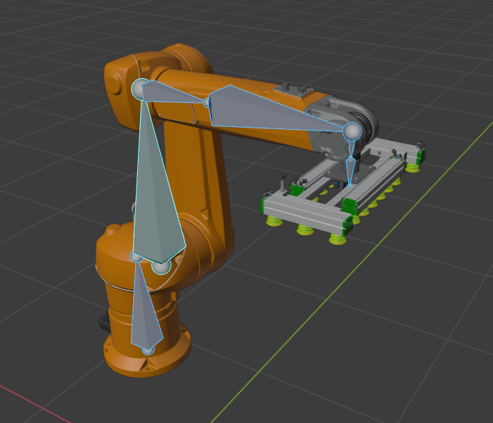 Blender Arm Rig Example