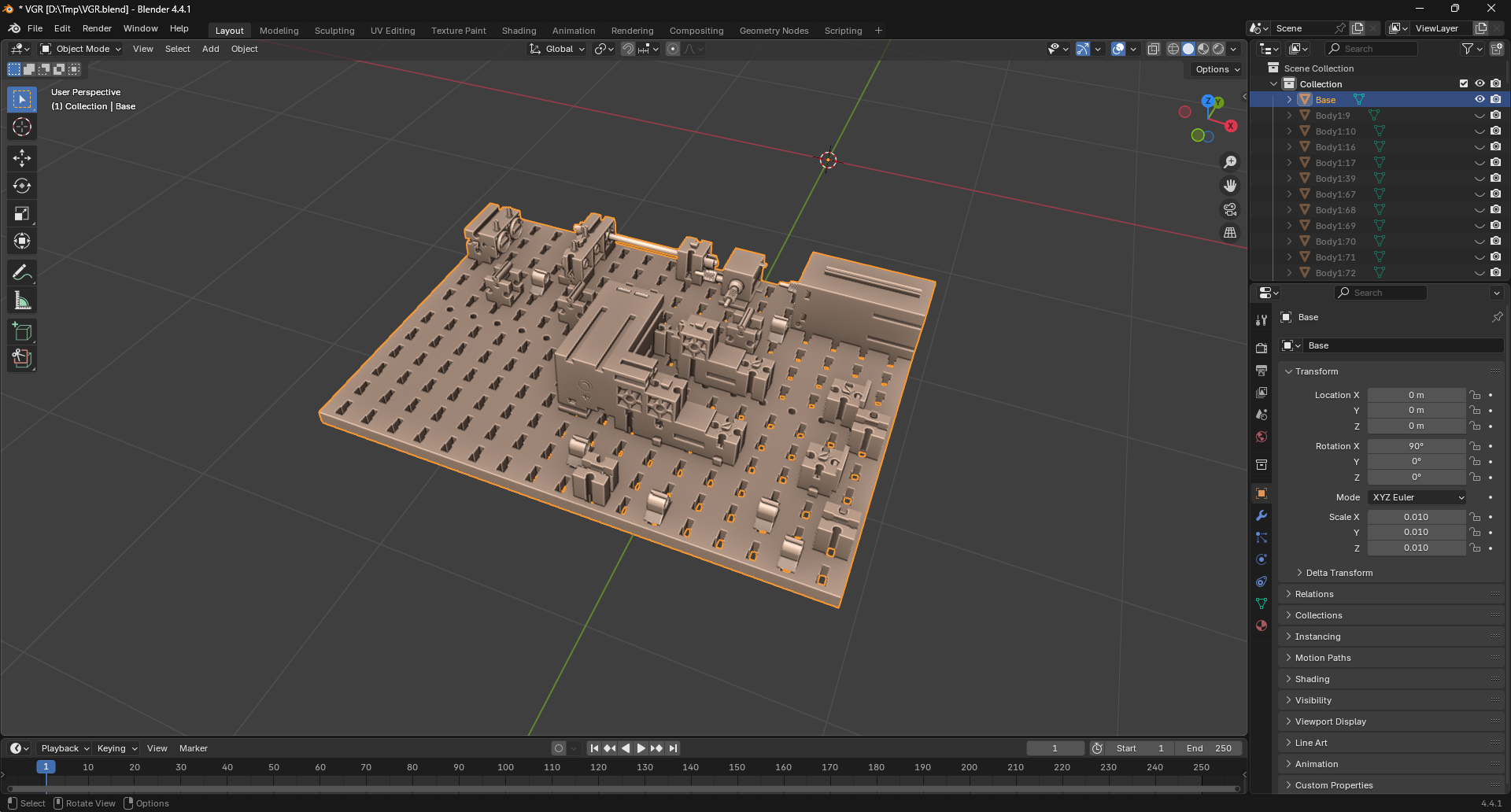 Blender Ready Base Group