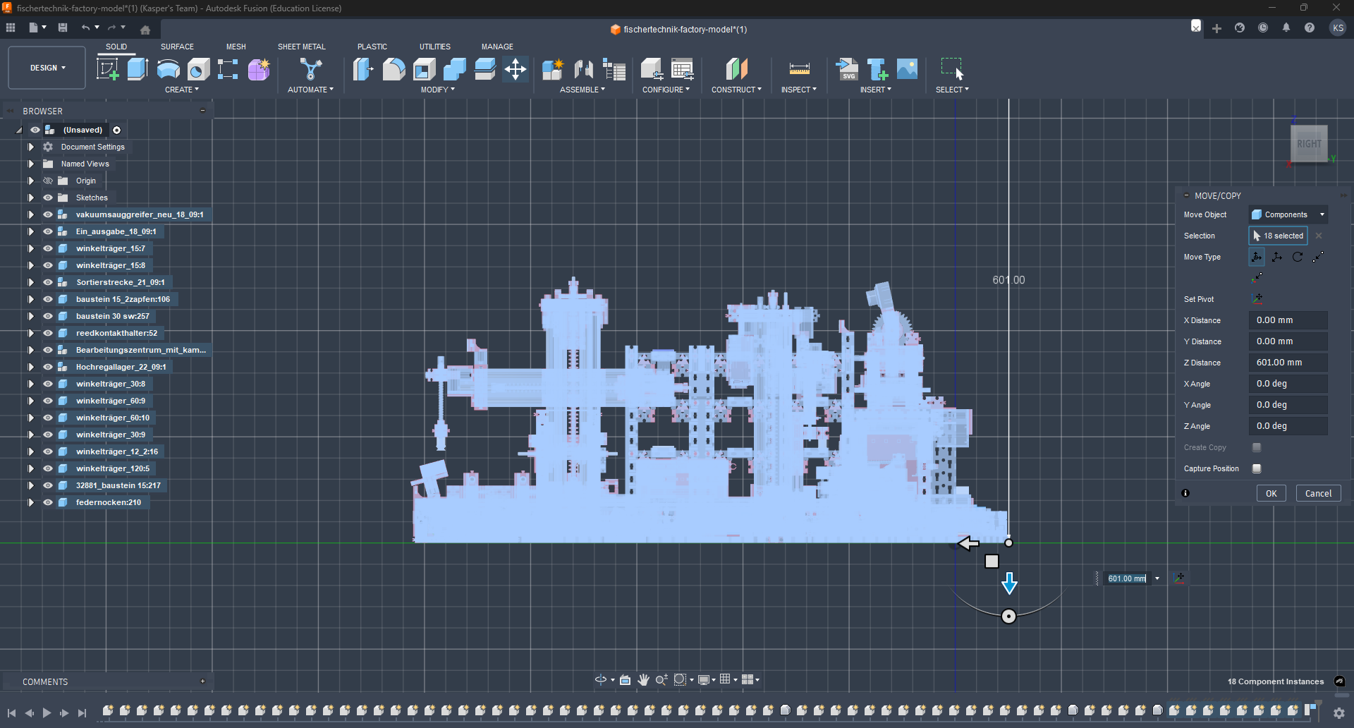 Fusion 360 new location