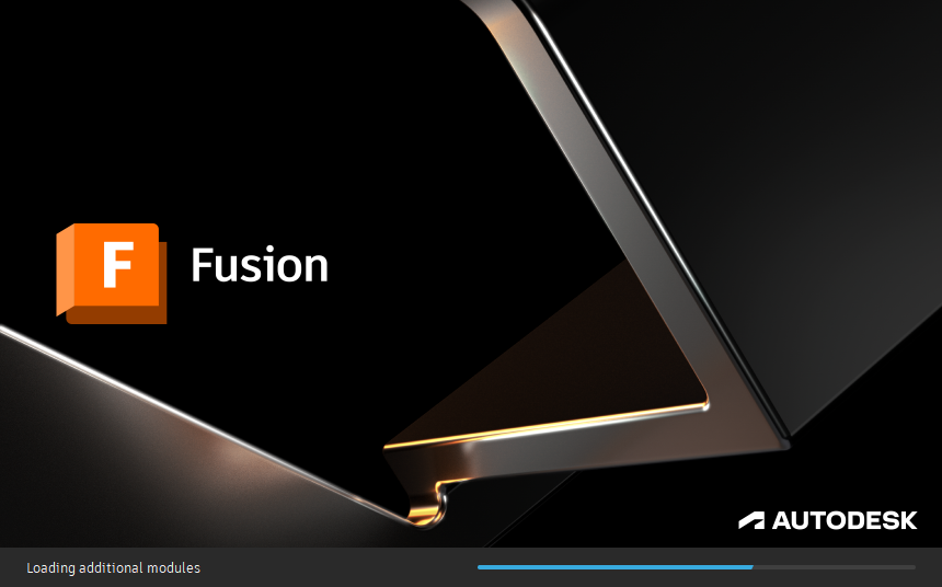 Fusion 360 splash-screen
